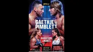 UFC 324 two tile fight preview