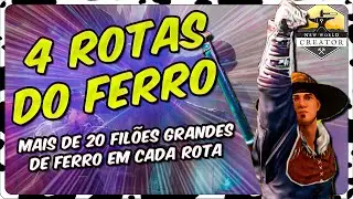 4 ROTAS DE FERRO COM MAIS DE 20 FIL&Otilde;ES GRANDES &ndash; NEW WORLD DICAS