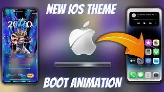 Новая тема для iPhone с анимацией загрузки iOS на Xiaomi | Только MTZ