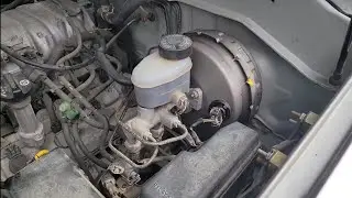 2002 Toyota Sequoia Tundra Brake Booster Replacement