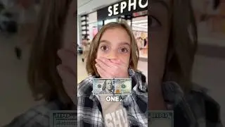 SEPHORA CHALLENGE! I hid $100 in Sephora! #sephora #challenge #shoppinghaul #haul #shopping