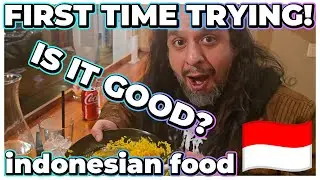 FIRST TIME TRYING! - Indonesian Food! - First Video 2026