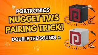 How To Enable TWS on Portronics Nugget 3W | Connect 2 Speakers for Surround Sound!