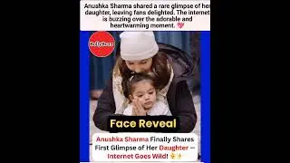 Anushka Sharma Shares Rare Glimpse of Daughter ❤️ #anushkasharma #viratkohli