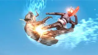 stop motion シン 仮面ライダー Shin Kamen Rider  Kamen Rider Vs ManSpider