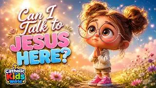 Can I Talk to Jesus Here? | A Song About Prayer for Children