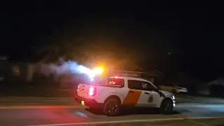 Pasco County Mosquito Control Truck but a Ford Maverick???
