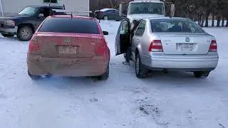 vw jetta ALH vs BEW. both straight piped