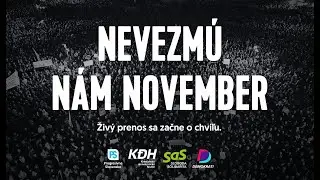 17. november na N&aacute;mest&iacute; slobody: November n&aacute;m nevezm&uacute; ✌🏻