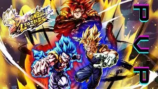 Best Team in the Game! (Dragonball Legends) PVP showcase Ultra SSJ4 Gogeta  #fyp #fy #dragonball