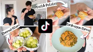 TİKTOK TARİFLERİ | Yastık Patates, Sarılmayan Sarma, Donmuş Üzüm