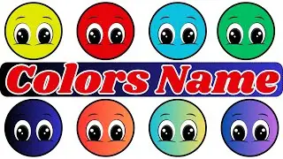 LEARN, Colors Name With Spelling, कलर्स के नाम हिंदी और अंग्रेजी में | Just Only For You!