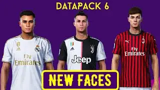 PES 2020 DATAPACK 6 ALL NEW FACES