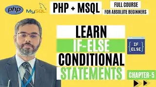 Learn if-else conditional statements in PHP | PHP if else tutorial | PHP Full Course | chapter-5