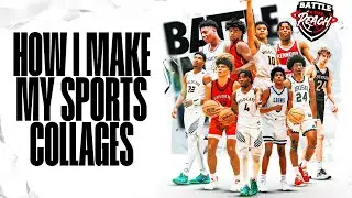 How I Make My Sports Collage Graphics