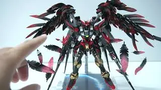 REVIEW - WING GUNDAM METALIC VER  CUSTOM PAINT (BLACK ANGEL) - SUPER NOVA