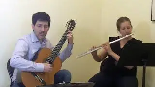 Daum & Hemmo Duo - Laurent M&eacute;neret:  Autumn Day (WORLD PREMIERE) for Flute and Guitar