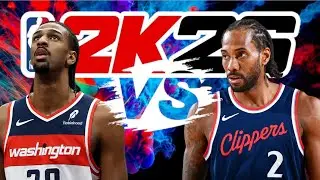 NBA LIVE! Clippers VS Wizards January 15,2025 PS5 NBA2K26