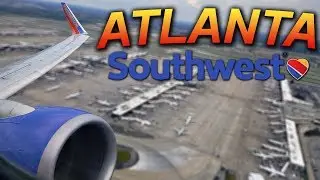 Southwest 737-8H4 Powerful Atlanta Departure!