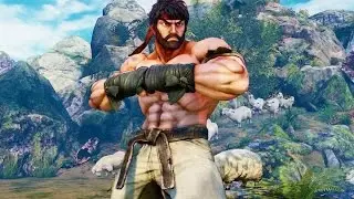 How to draw Ryu - Step by Step