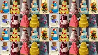 Latest 3 tier cake design/cake decoration/new cake design/cake/three layer cake design/birthday cake