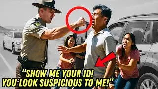 Racist Trooper Stops Filipino Family Road Trip BY MISTAKE &mdash;Turns Pale Seeing Their Diplomatic Plate