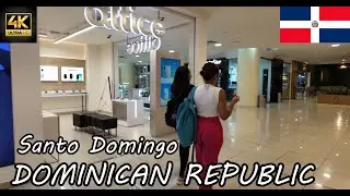 4K Walking Tour - Acropolis Shopping Mall Santo Domingo Distrito Nacional Dominican Republic