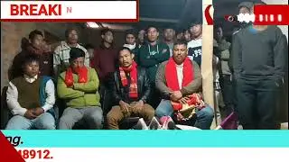 Hill state Democratic Front (HSDF) Nilip Constituency CC atum pen Village touring asai kedeng.