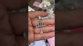 Египетский крест Анкх, символ Анх , серебро 925 пробы