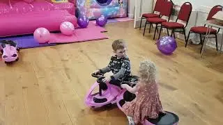 Mini Princess Bouncy Castle Party Package