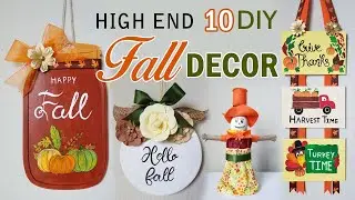 10 DIY Fall Decor 2021 | High End Fall Decorating Ideas