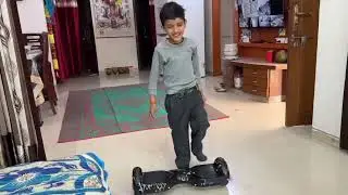 Kunali first time trying hoverboard 😂 || souravjoshi vlogs #souravjoshivlogs