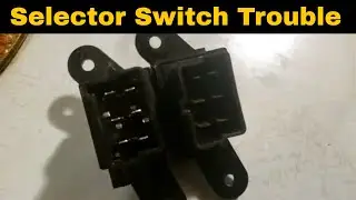 F350 Vin F Fuel Selector Switch Trouble Fix And Install