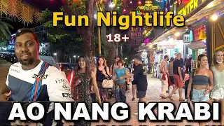 18+ Krabi Nightlife|Ao Nang crazy Nightlife|Thailand Travel Guide Tamil