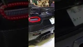 ULTRA RARE KOENIGSEGG AGERA RSR 🔊EXHAUST SOUND #shorts #viral