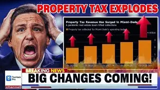 Governor DeSantis PANICS as Florida's Property Tax EXPLODES - Truth About HJR201 & What's Next