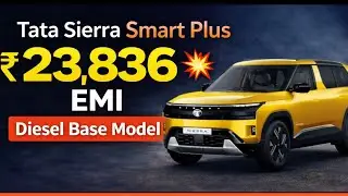 Tata Sierra Smart Plus Diesel 🔥 | ₹23,836 EMI | On Road Price ₹15.35 Lakh | Full Details Hindi