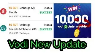Vodi apps new update 2019 Live proof unlimited income for vodi new apps