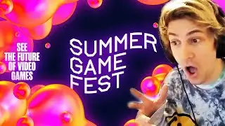 NEW GAME REVEALS! xQc Reacts to SUMMER GAME FEST 2022
