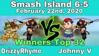 SSF2 - Smash Island 6-5 - Winners Top 32 - DrizzyRhyme vs. Johnny Vritra