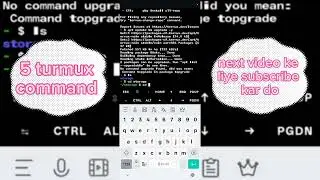 Termux चलाना सीखें (Part 2) | Top 5 Important Commands for Beginners | @hackingvala