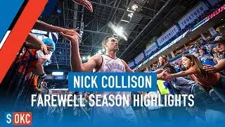 Nick Collison's Final Season Highlights with the Oklahoma City Thunder | 2017-18 Season