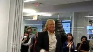 Dan Meyer Sword Swallower at AOL offices in NYC 2012-01-13