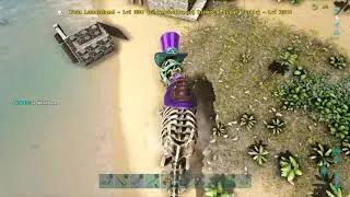 ARK: Survival Evolved how to get wishbone and craft Turkey trail skin's.