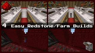4 Simple Redstone Builds You Should Use in Minecraft Bedrock