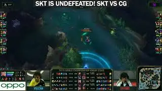 SKT is Undefeated! SKT vs CG
