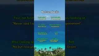 Best comebacks #shorts #comeback