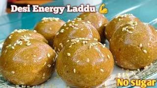 Sirf Gud se bane Til–Moongfali ke Laddu 😍 | Winter Special Healthy Laddu | Foodie Zaika