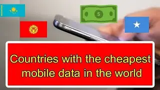Top10 Countries With the Cheapest Mobile Data In The World