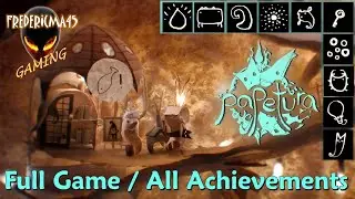 PAPETURA Full Game / All Achievements Walkthrough (Point&click Game)